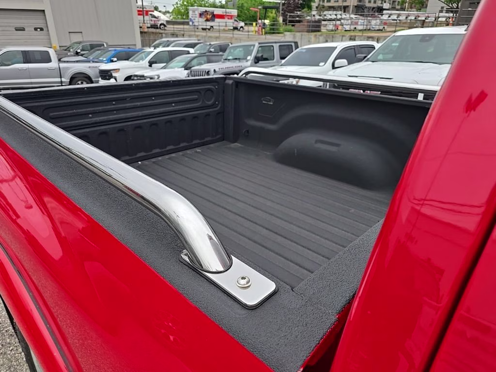 2008 Flame Red Clearcoat Dodge Ram 1500 SLT 4X4 Truck