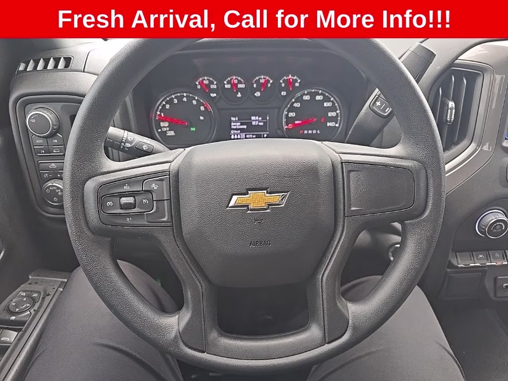 2026 Summit White Chevrolet Silverado 1500 Custom 4X4 Truck
