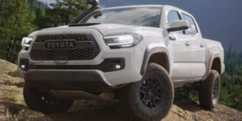 2021 Cement Toyota Tacoma TRD Off-Road 4X4 Truck