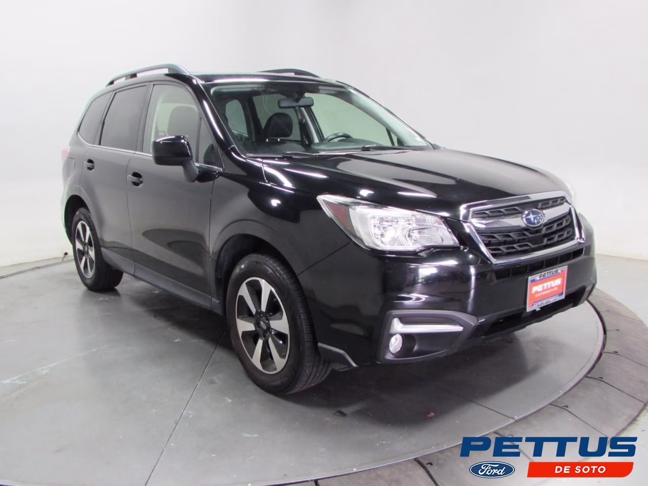 2017 Crystal Black Silica Subaru Forester 2.5i Limited AWD SUV