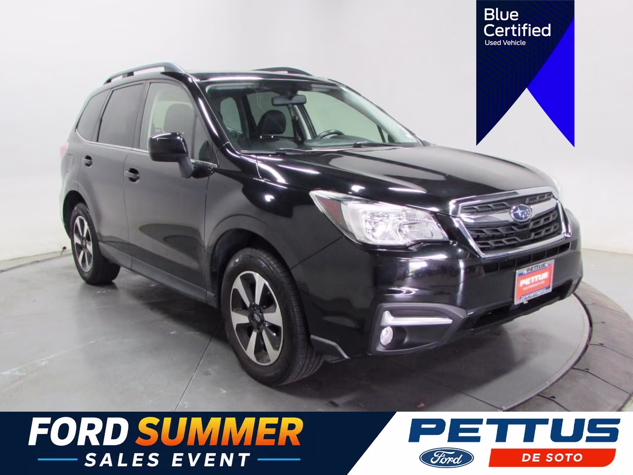 2017 Crystal Black Silica Subaru Forester 2.5i Limited AWD SUV