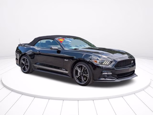 2016 Shadow Black Ford Mustang GT Premium RWD Convertible