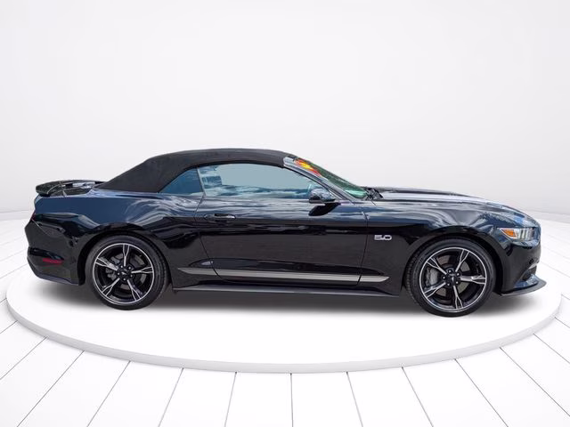 2016 Shadow Black Ford Mustang GT Premium RWD Convertible