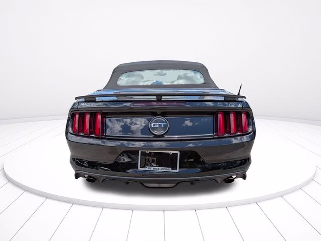 2016 Shadow Black Ford Mustang GT Premium RWD Convertible