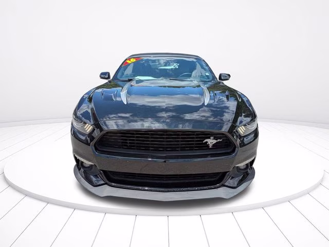 2016 Shadow Black Ford Mustang GT Premium RWD Convertible