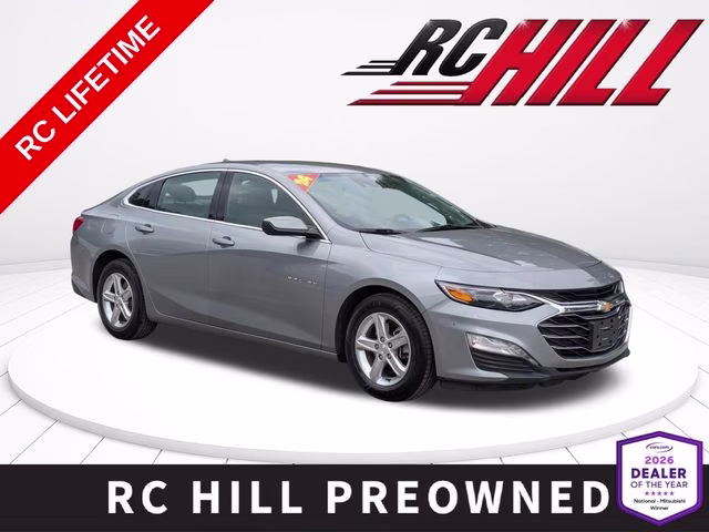 2024 Sterling Gray Metallic Chevrolet Malibu LT FWD Sedan