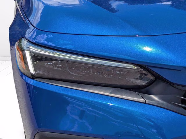 2024 Blue Honda Civic Sport FWD Sedan