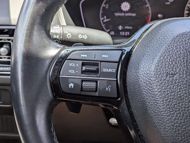 2024 Blue Honda Civic Sport FWD Sedan