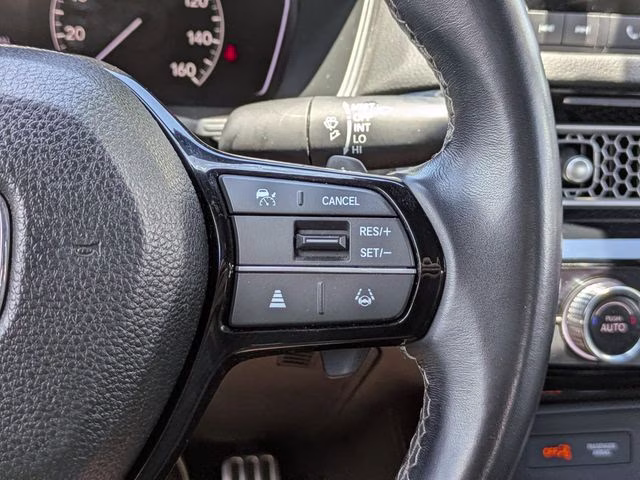 2024 Blue Honda Civic Sport FWD Sedan
