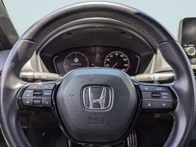 2024 Blue Honda Civic Sport FWD Sedan