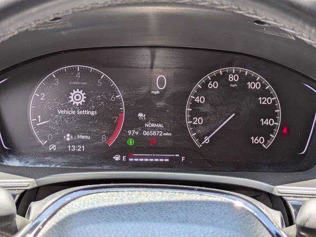 2024 Blue Honda Civic Sport FWD Sedan