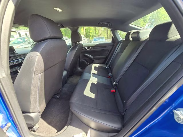 2024 Blue Honda Civic Sport FWD Sedan