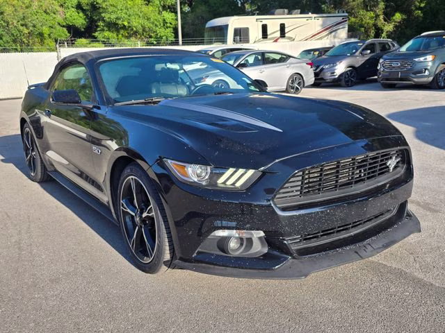 2016 Shadow Black Ford Mustang GT Premium RWD Convertible