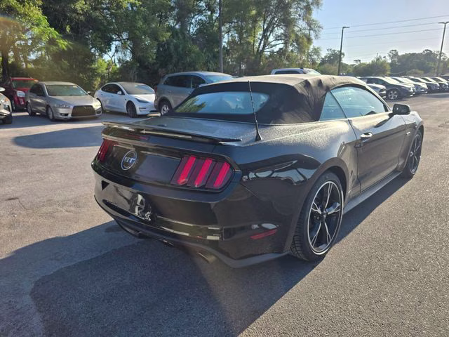 2016 Shadow Black Ford Mustang GT Premium RWD Convertible