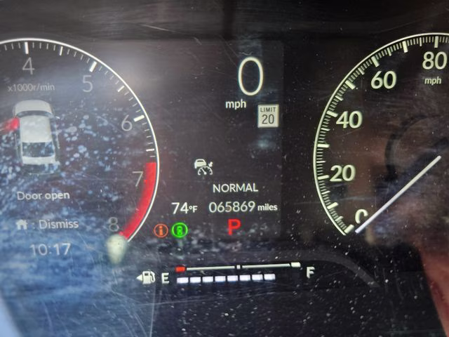 2024 Blue Honda Civic Sport FWD Sedan
