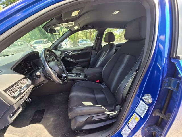 2024 Blue Honda Civic Sport FWD Sedan