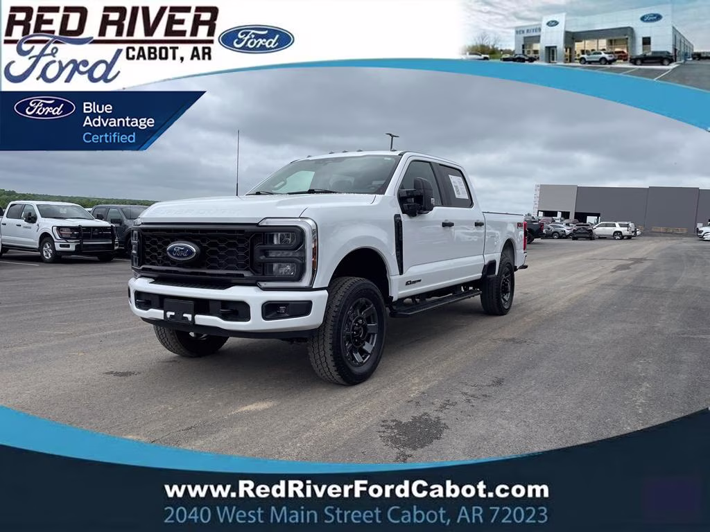 2024 OXFORD WHITE Ford Super Duty F-250 SRW XL 4X4 Truck