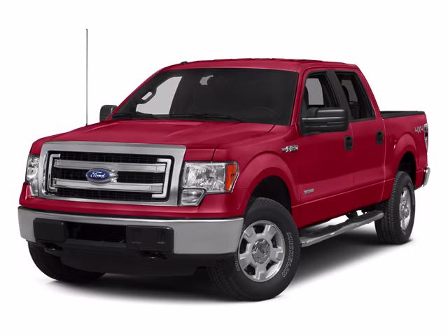 2014 Ruby Red Metallic Tinted Clearcoat Ford F-150 Lariat 4X4 Truck