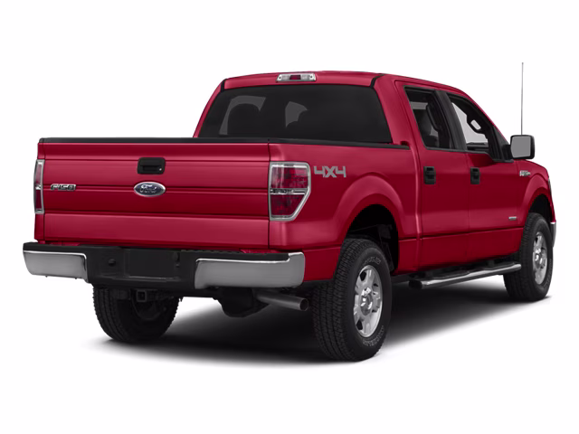 2014 Ruby Red Metallic Tinted Clearcoat Ford F-150 Lariat 4X4 Truck