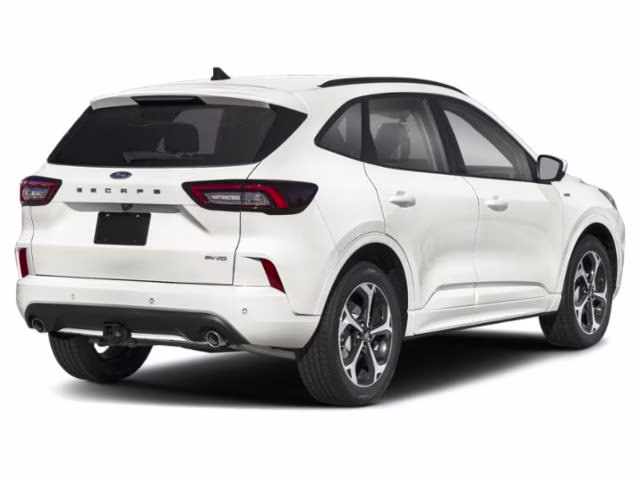 2024 Star White Metallic Tri-Coat Ford Escape ST-Line Select AWD SUV