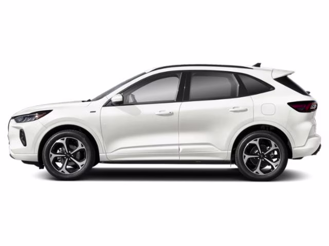 2024 Star White Metallic Tri-Coat Ford Escape ST-Line Select AWD SUV