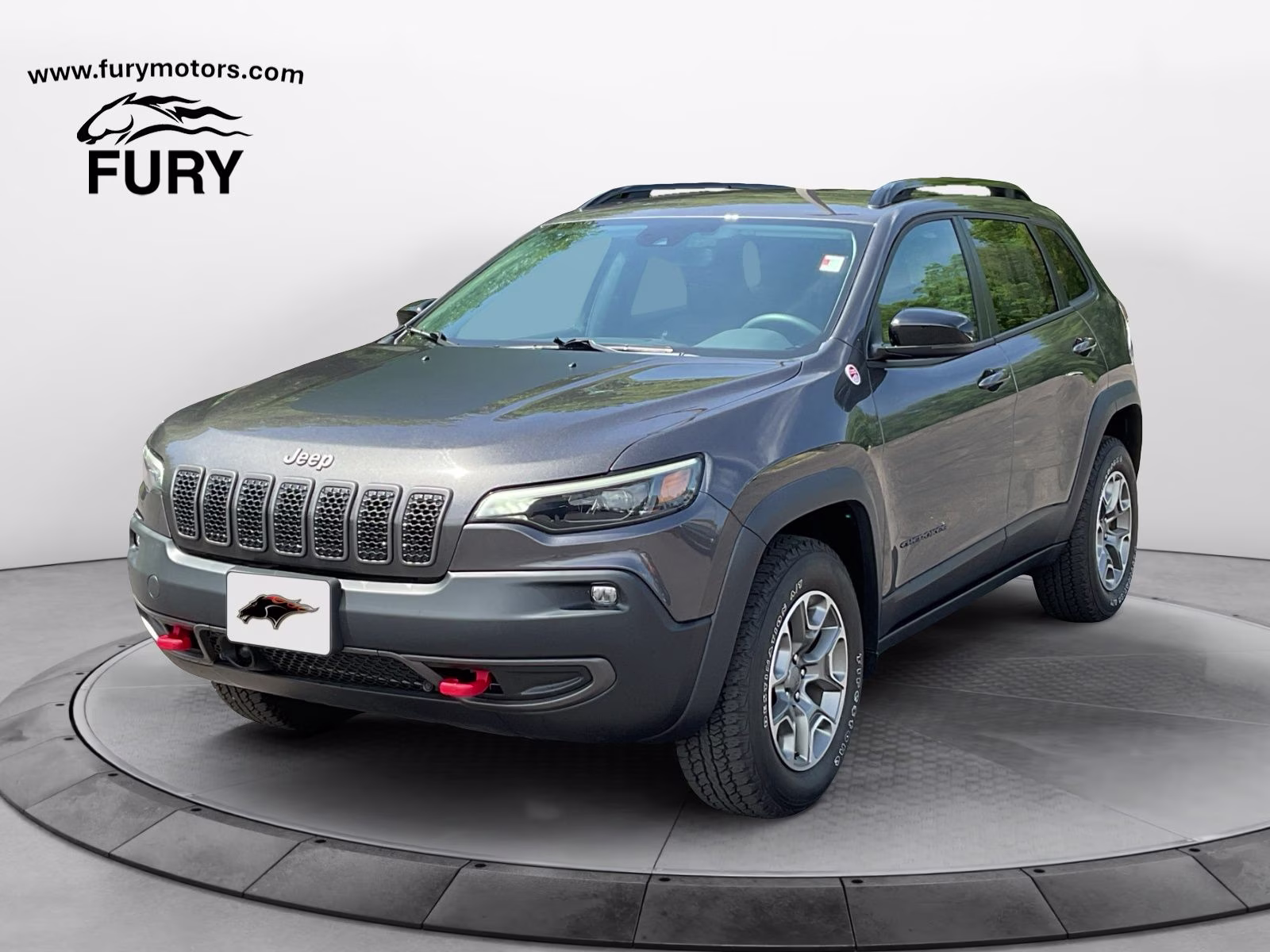 2022 Granite Crystal Metallic Clearcoat Jeep Cherokee Trailhawk 4X4 SUV