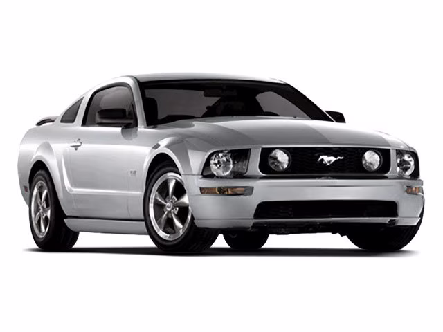 2009 Red Ford Mustang Base RWD Coupe