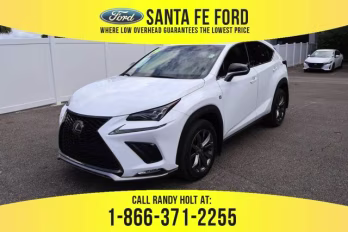 2019 White Lexus NX NX 300 F SPORT FWD SUV