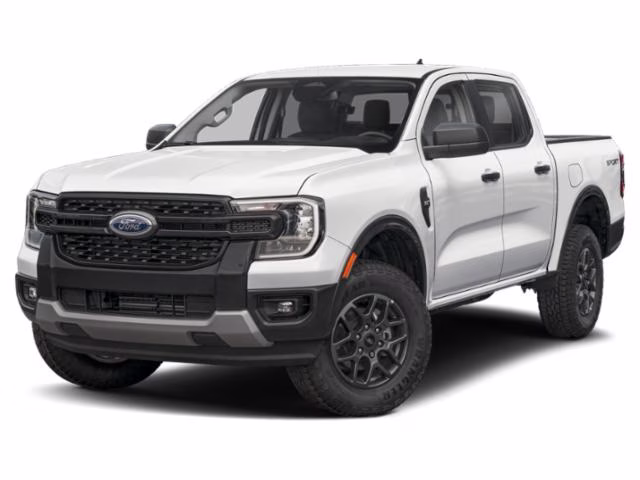 2026 White Ford Ranger XLT 4X4 Truck