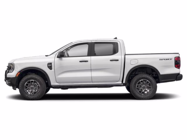 2026 White Ford Ranger XLT 4X4 Truck