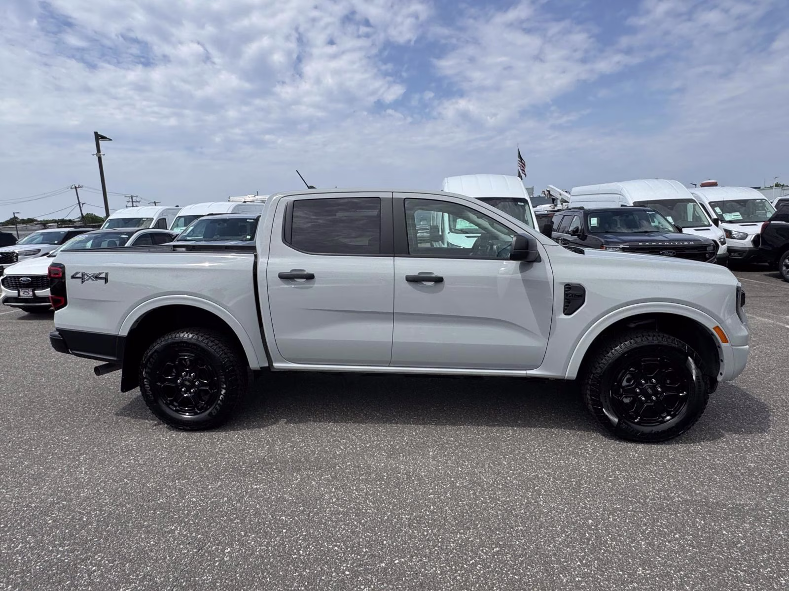 2026 White Ford Ranger XLT 4X4 Truck