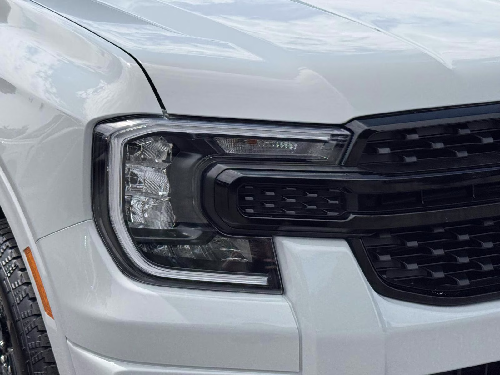 2026 White Ford Ranger XLT 4X4 Truck