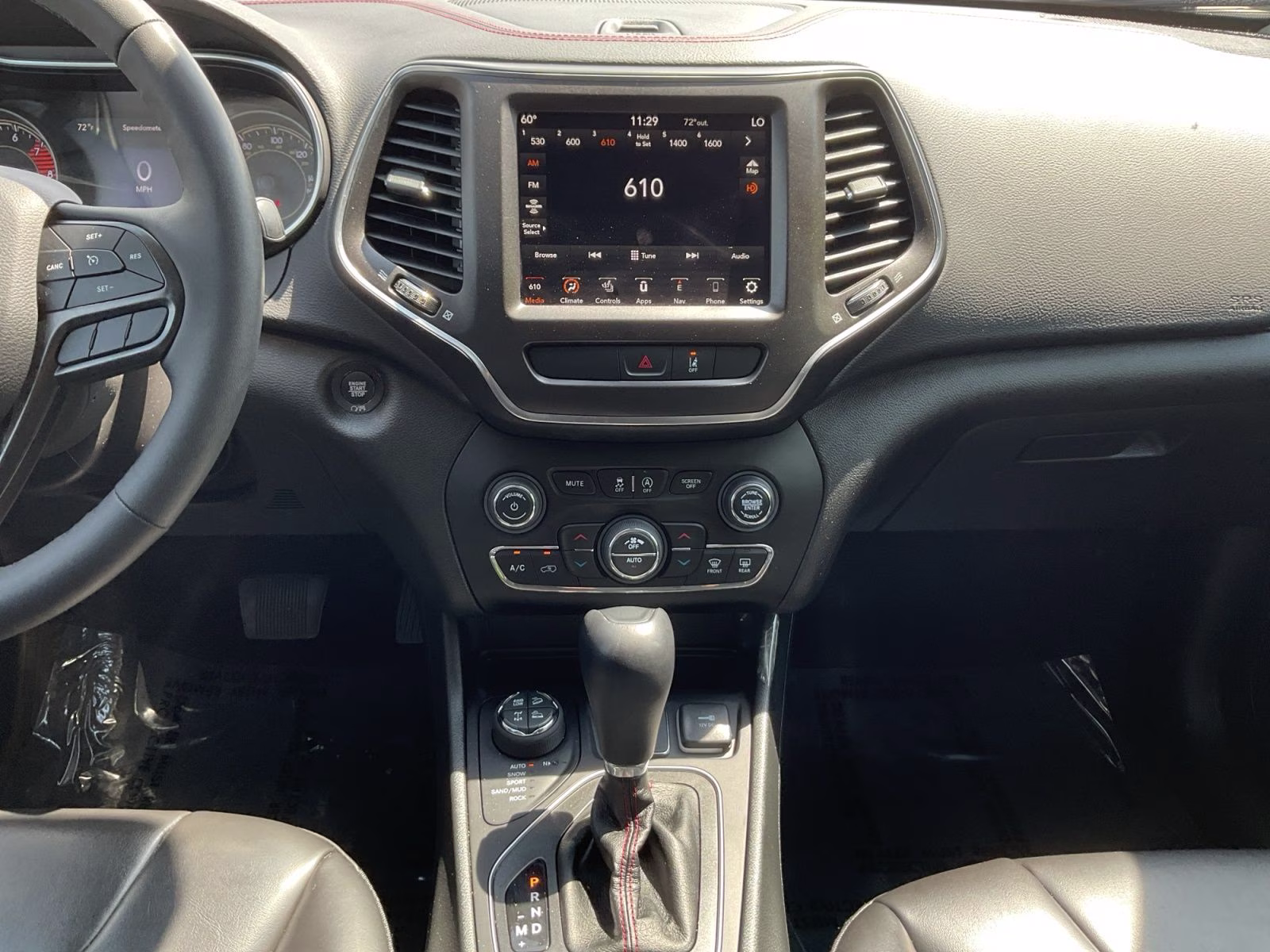 2022 Granite Crystal Metallic Clearcoat Jeep Cherokee Trailhawk 4X4 SUV