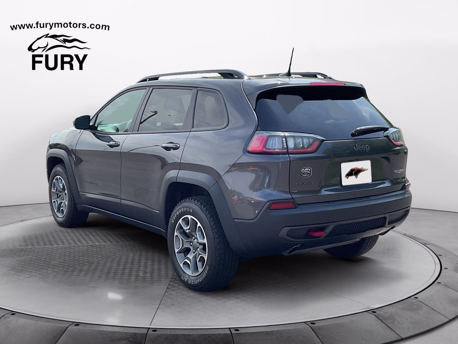2022 Granite Crystal Metallic Clearcoat Jeep Cherokee Trailhawk 4X4 SUV