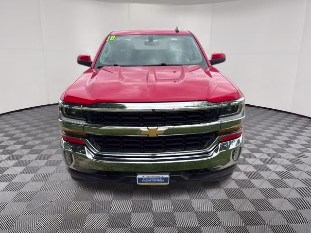 2018 Red Hot Chevrolet Silverado 1500 LT 4X4 Truck