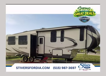 2018 Cream Keystone Sprinter Limited Sprinter Limited