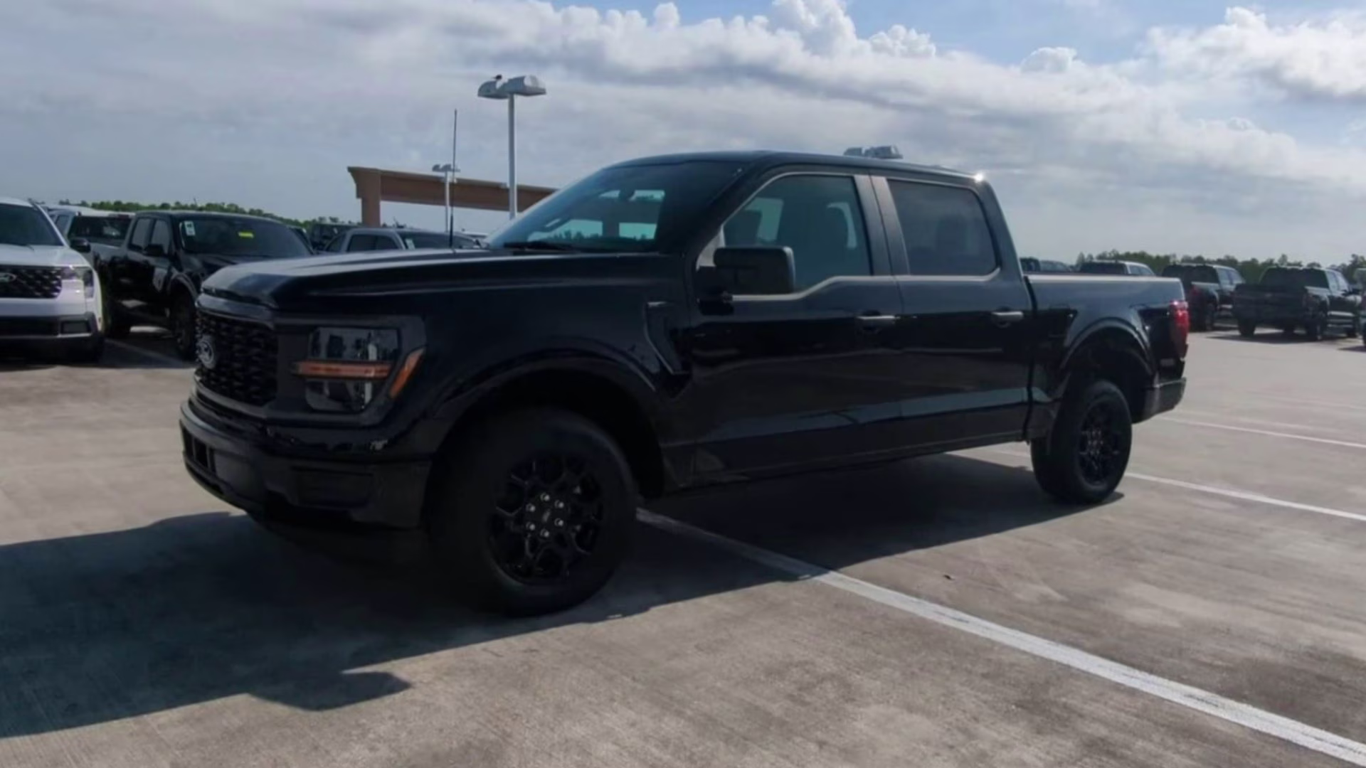 2026 Agate Black Metallic Ford F-150 STX Crew Cab Pickup RWD Truck