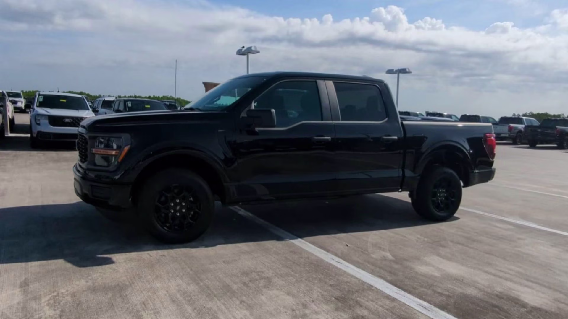 2026 Agate Black Metallic Ford F-150 STX Crew Cab Pickup RWD Truck