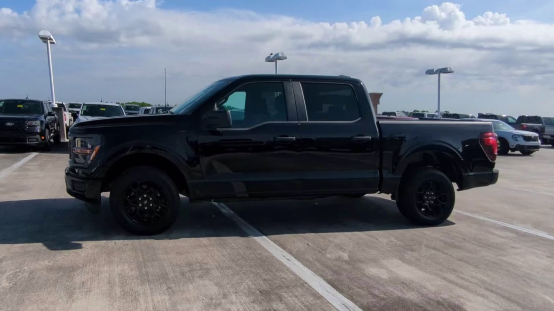 2026 Agate Black Metallic Ford F-150 STX Crew Cab Pickup RWD Truck