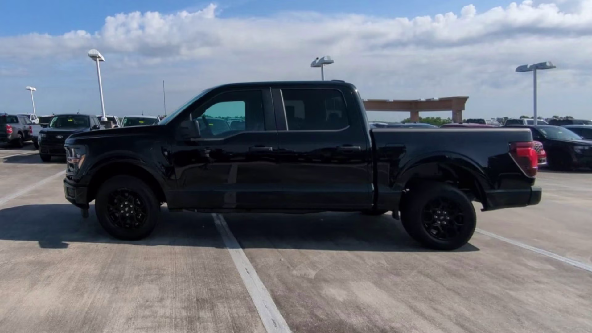 2026 Agate Black Metallic Ford F-150 STX Crew Cab Pickup RWD Truck