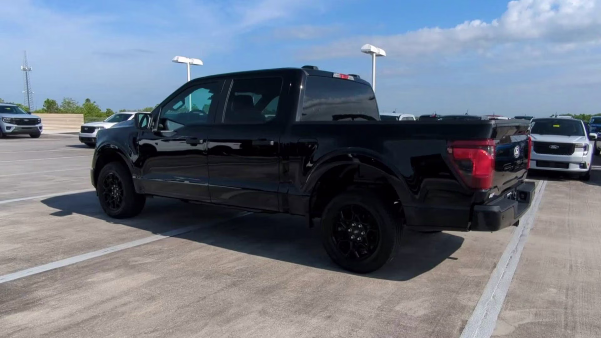2026 Agate Black Metallic Ford F-150 STX Crew Cab Pickup RWD Truck