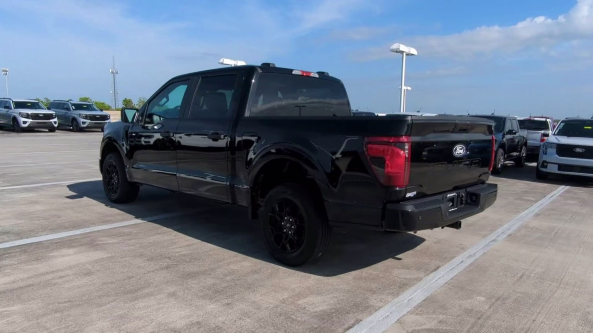 2026 Agate Black Metallic Ford F-150 STX Crew Cab Pickup RWD Truck