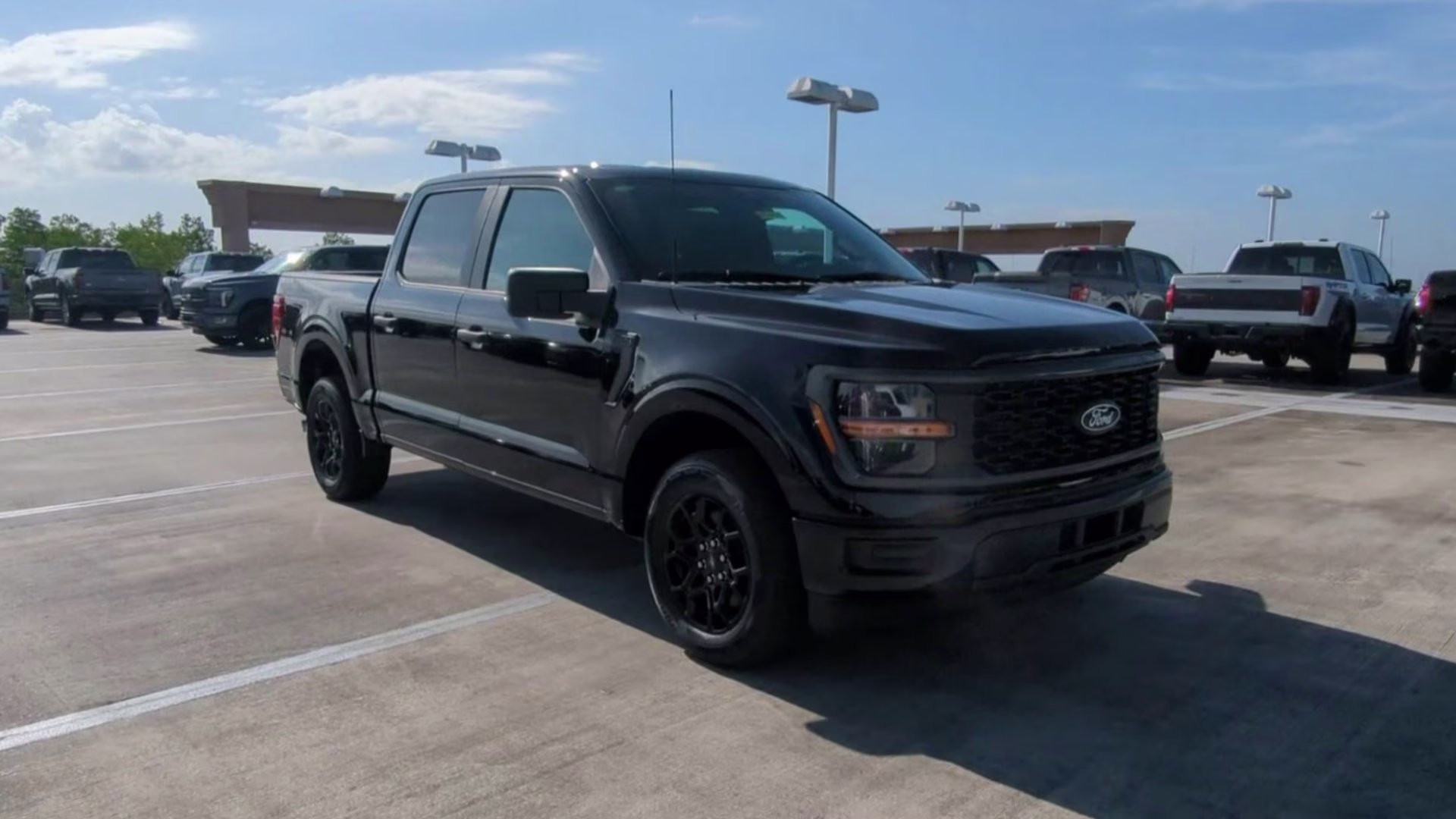 2026 Agate Black Metallic Ford F-150 STX Crew Cab Pickup RWD Truck