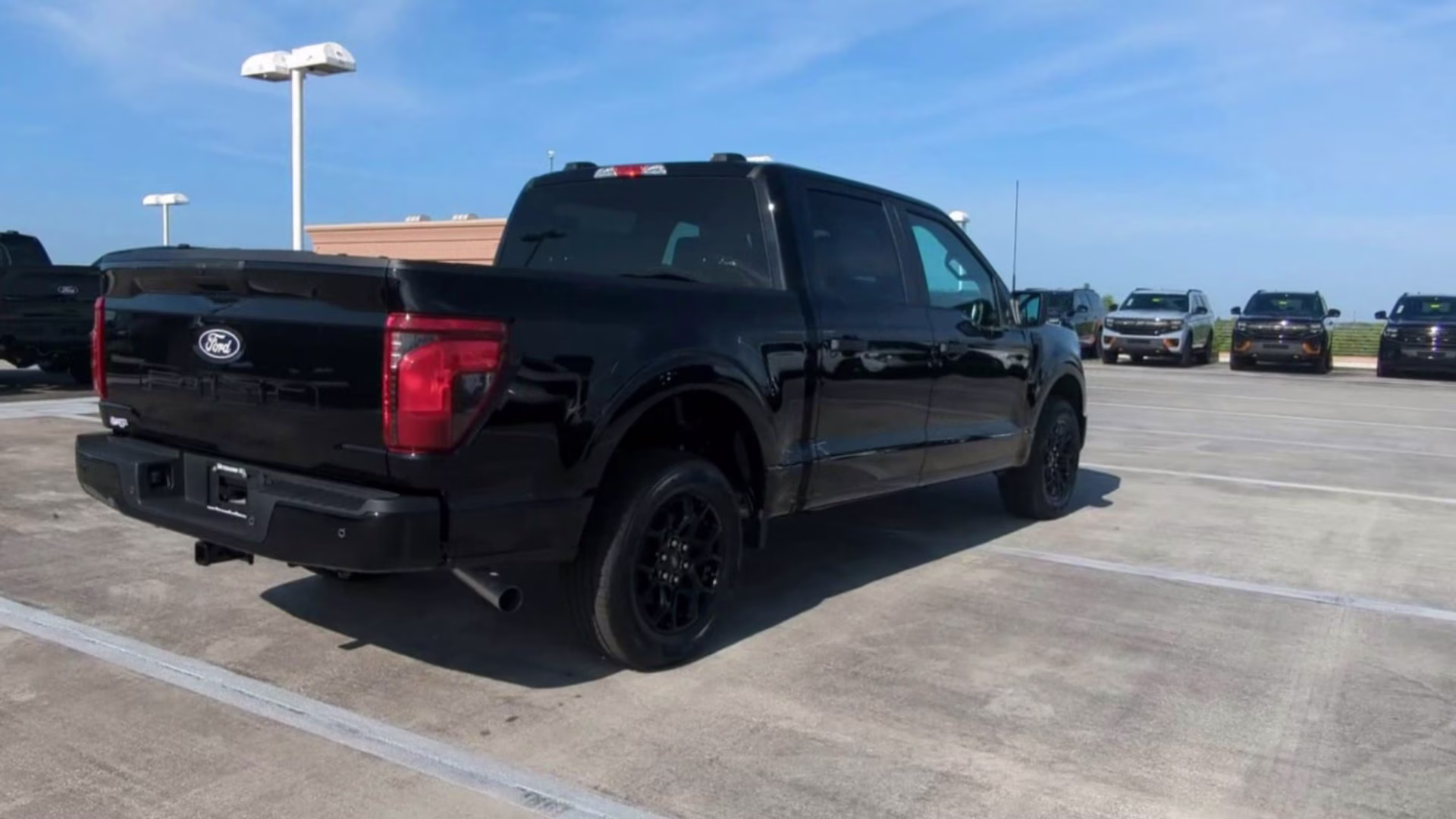 2026 Agate Black Metallic Ford F-150 STX Crew Cab Pickup RWD Truck