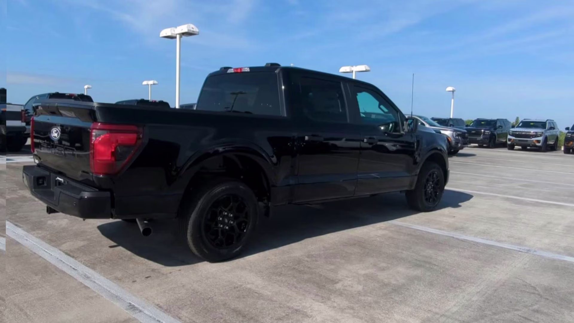 2026 Agate Black Metallic Ford F-150 STX Crew Cab Pickup RWD Truck