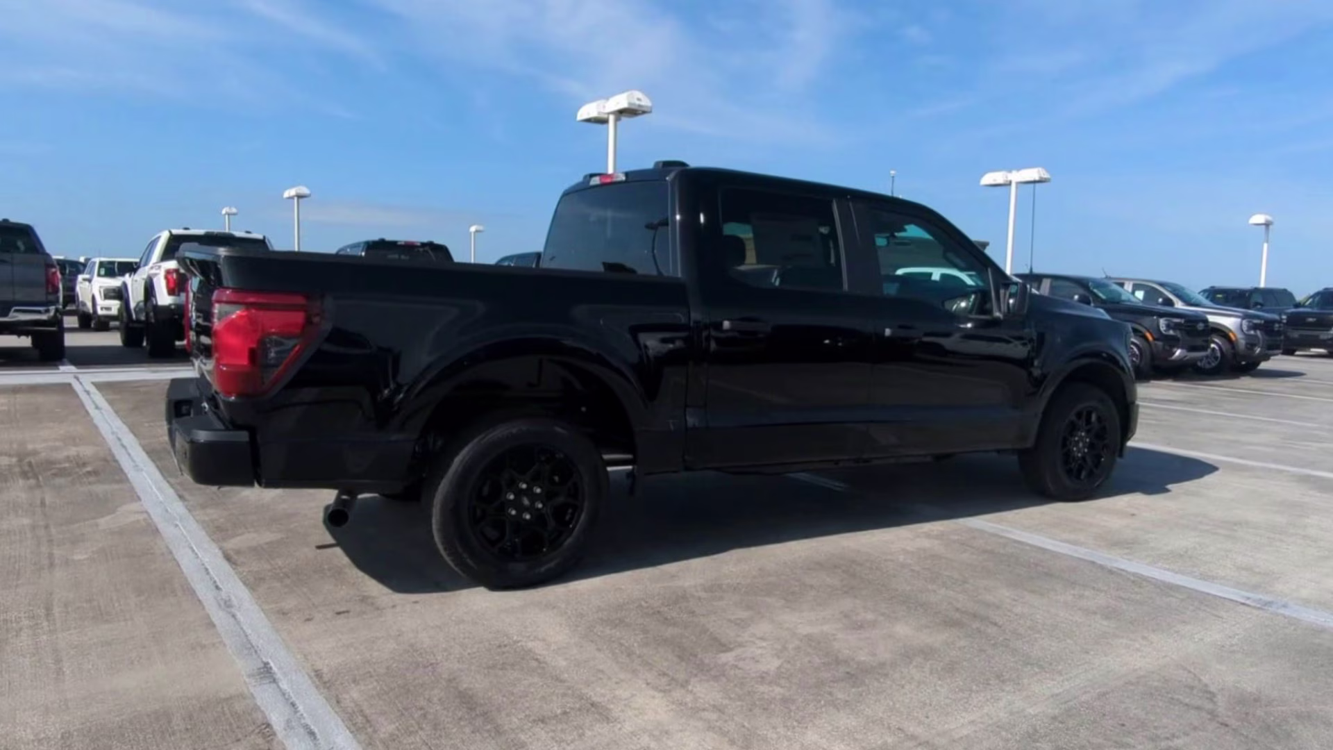 2026 Agate Black Metallic Ford F-150 STX Crew Cab Pickup RWD Truck