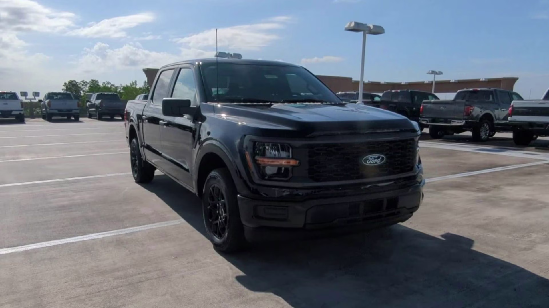 2026 Agate Black Metallic Ford F-150 STX Crew Cab Pickup RWD Truck