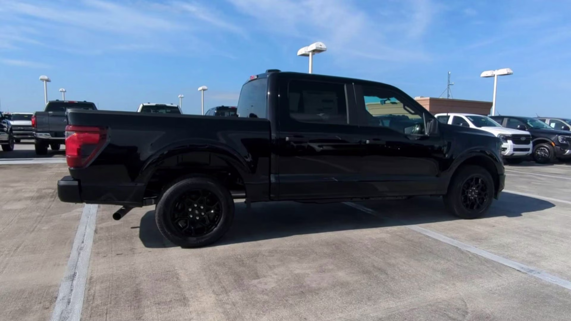 2026 Agate Black Metallic Ford F-150 STX Crew Cab Pickup RWD Truck