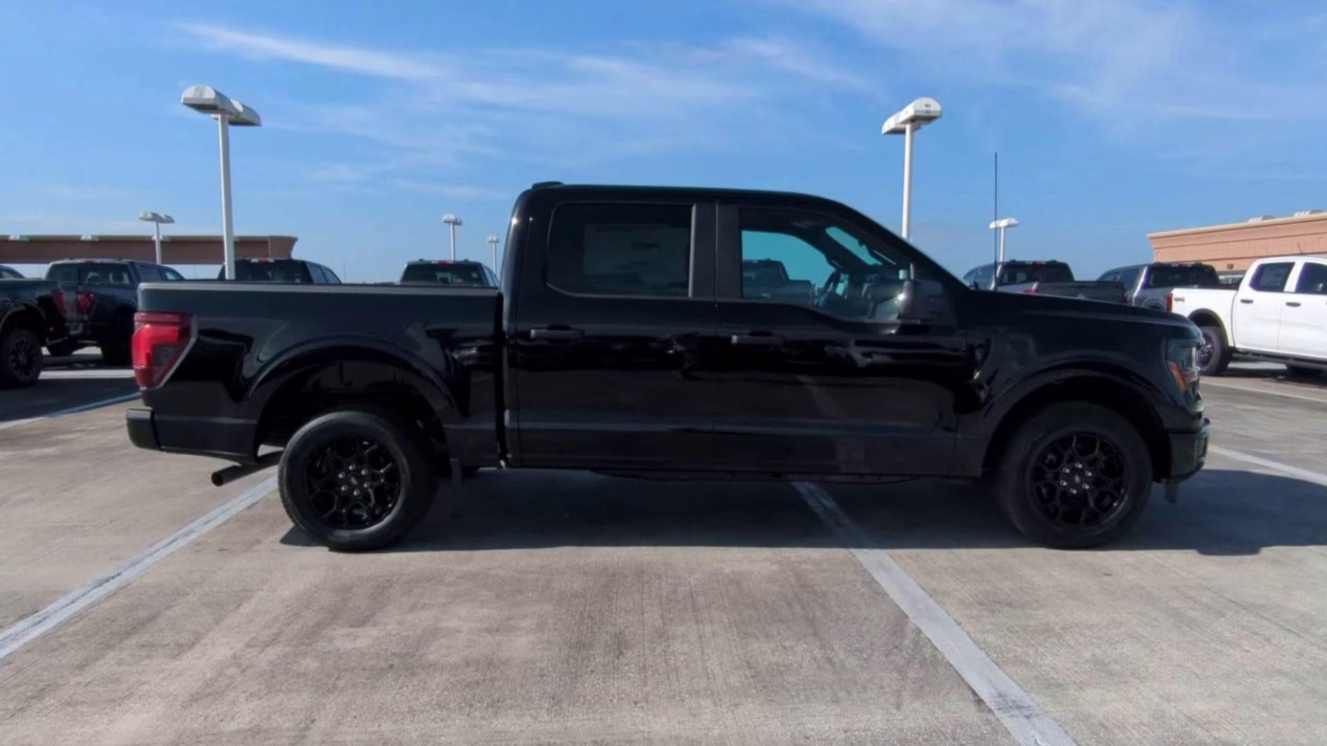 2026 Agate Black Metallic Ford F-150 STX Crew Cab Pickup RWD Truck