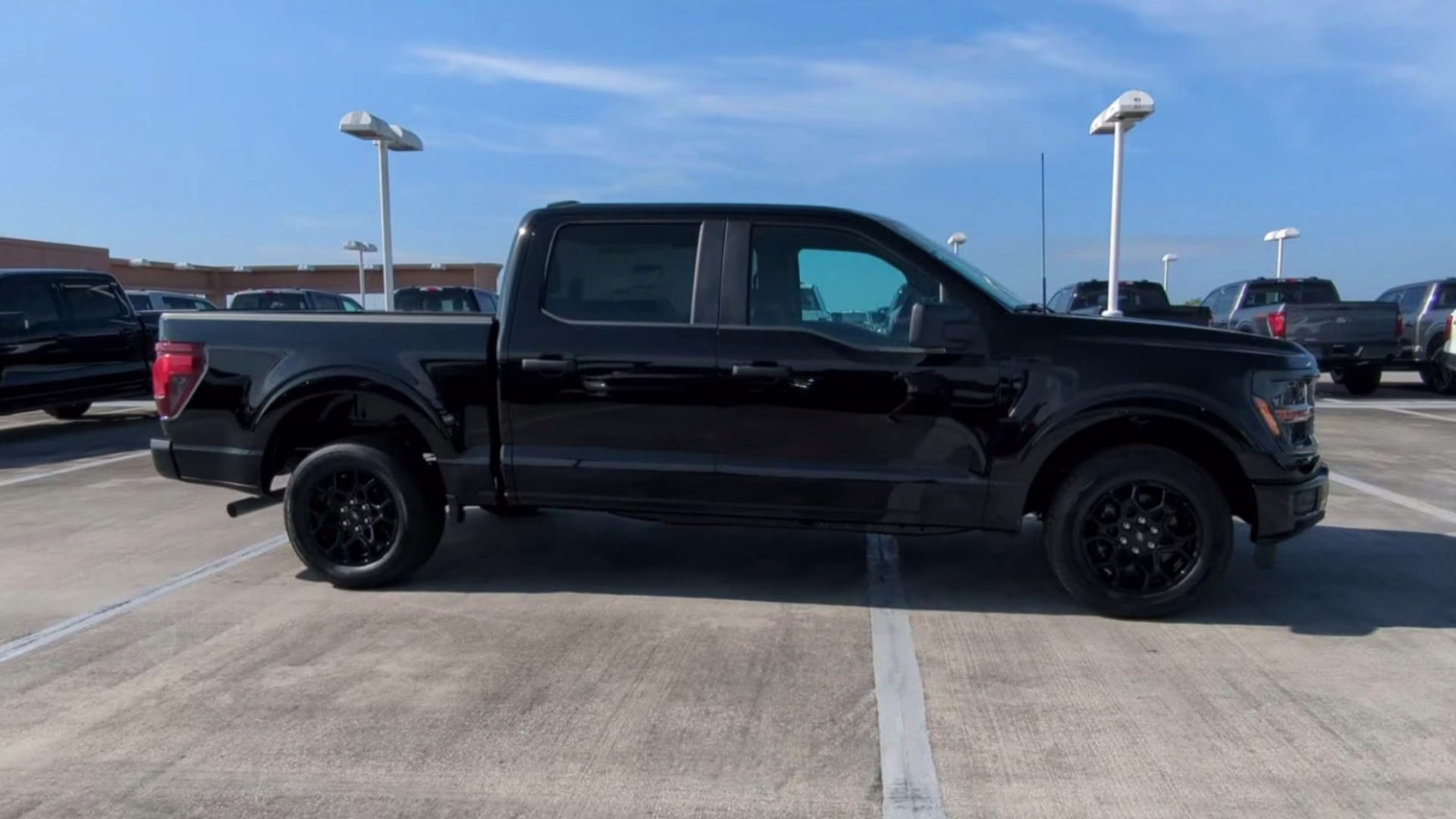 2026 Agate Black Metallic Ford F-150 STX Crew Cab Pickup RWD Truck